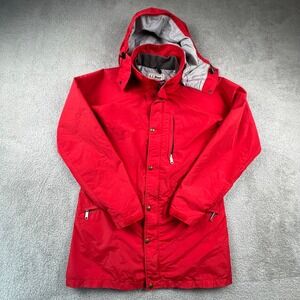 L.L. Bean Gore-Tex Rain Parka Jacket Womens Medium Waterproof Hooded Gorpcore